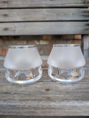 Vintage Sterno Mushroom Votives